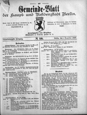 1907,48: No. 48, 1. Dezember 1907