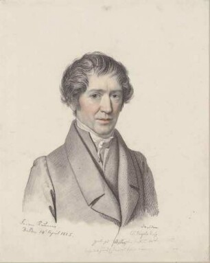 Bildnis Raumer, Friedrich von (1781-1873), Historiker, Schriftsteller, Staatswissenschaftler