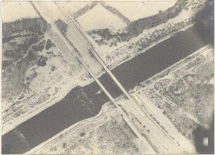 Isarbrücken südlich Freimann bzw. Unterföhring (800 m)