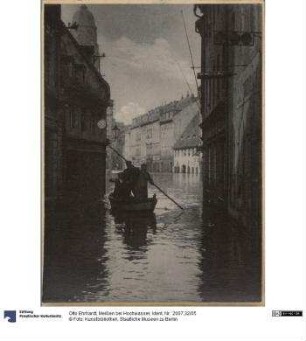 Meißen bei Hochwasser