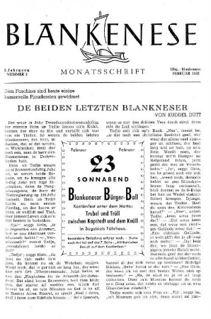 Nummer 2 : Februar 1952