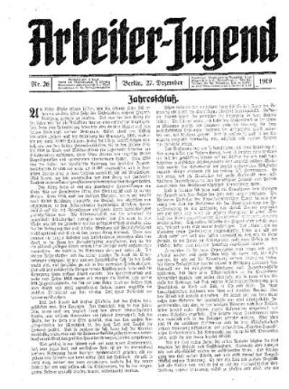 Jahresschluß