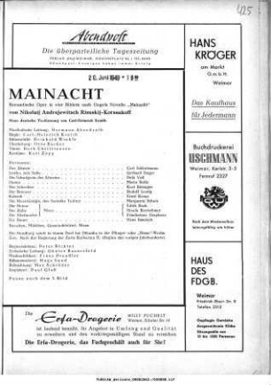 Mainacht