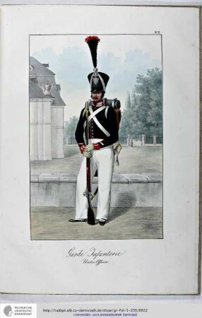 Garde Infanterie. Unterofficier