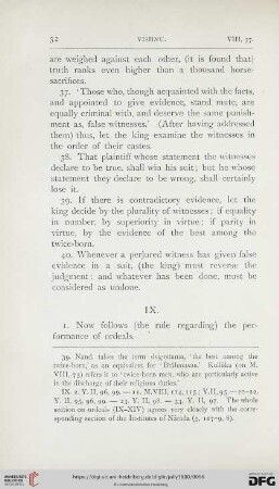 IX.Ordeals … XVIII. Inheritance