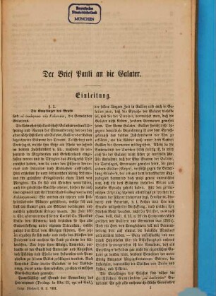 Der Brief Pauli an die Galater : theologisch-homiletisch bearbeitet