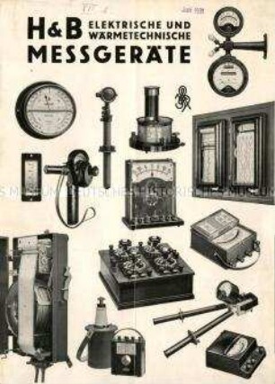 Elektrische und wärmetechnische Messgeräte