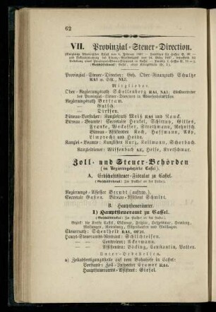 Provinzial-Steuer-Direction