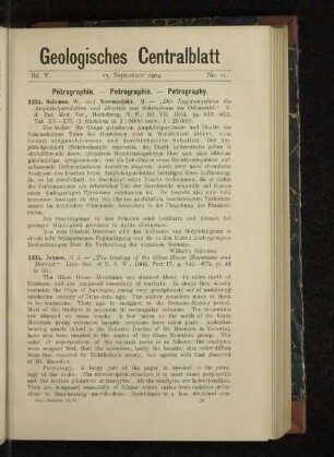 15. September 1904 No. 11.