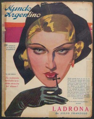 [La mujer de la cruz negra]