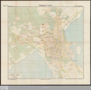 Stadtplan Tunis