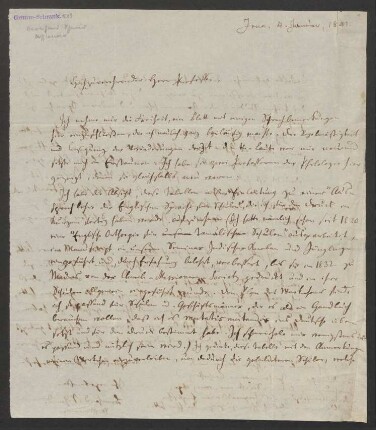 Brief an Jacob Grimm : 04.01.1841