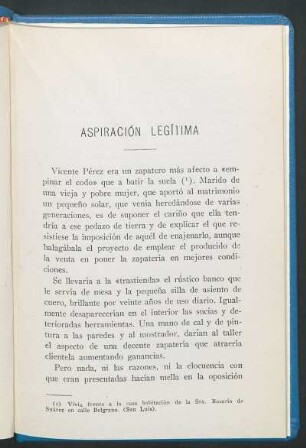 Aspiración legítima