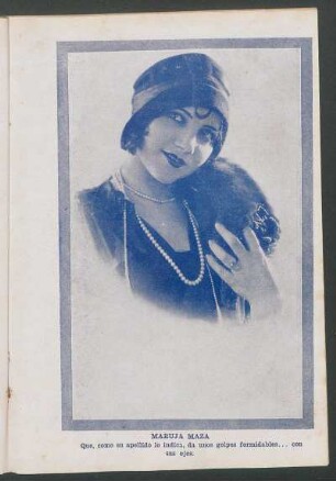 Maruja Maza [Fotografía de]