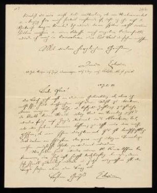 Brief an Erna, 29.07.1910, o.O.