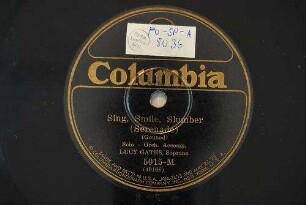 Sing, smile, slumber : (Serenade) / (Gounod)