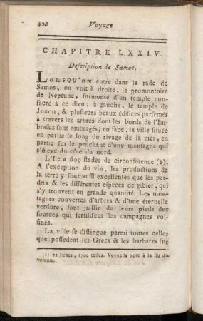 Chapitre LXXIV. Description de Samos.