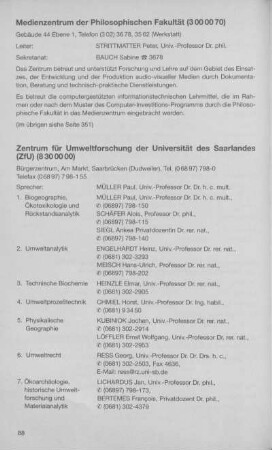 Medienzentrum der Philosophischen Fakultät