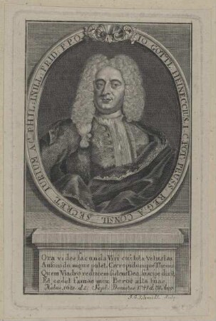 Bildnis des Jo. Gottl. Heineccius