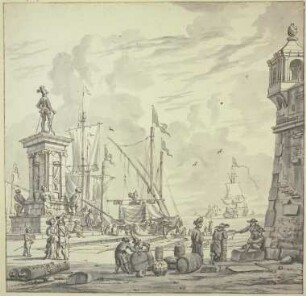 Der Hafen von Livorno