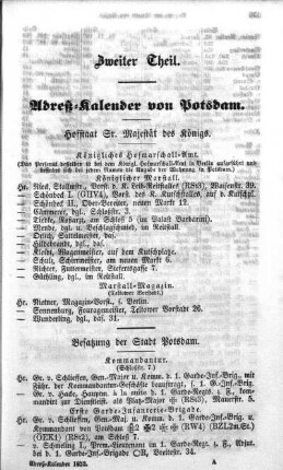 Hofstaat Sr. Majestät des Königs