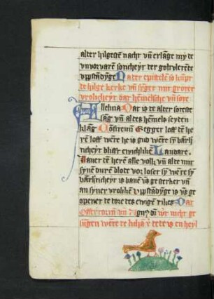 Randminiatur: Goldener Vogel