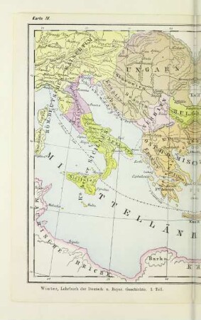Süd-Europa & Vorder-Asien zur Zeit der Kreuzzüge