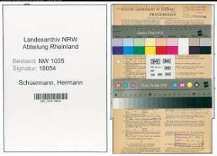 Entnazifizierung Hermann Schuermann , geb. 22.05.1891 (Steiger)