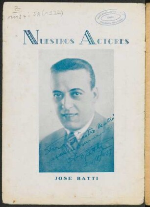 Nuestros actores - José Ratti