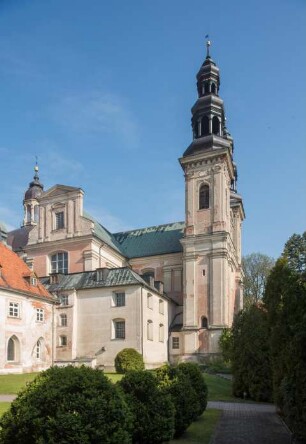 Katholische Kirche Sankt Marien und Sankt Nikolaus, Ląd, Polen