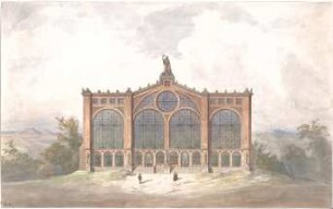 Voit, August von; Wintergarten - Ansicht