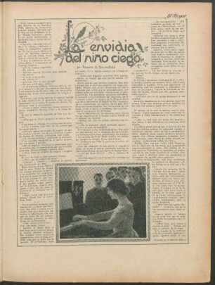 La envidia del niño ciego
