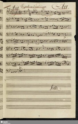 72. Aria: Gelosia tiranno affetto / Piccinni, N.