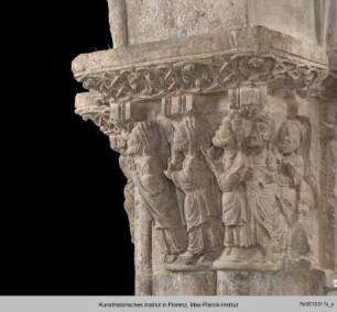 Kapitell mit Himmelfahrt Christi: Apostel - E15PP27