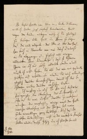Nr. 18: Brief von Heinrich Ewald an August Dillmann, Göttingen, 9.1.1854