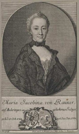 Bildnis der Maria Jacobina von Rauner