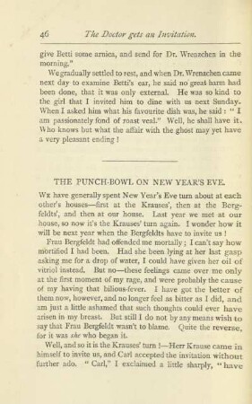 The punch-bowl of New Year's Eve