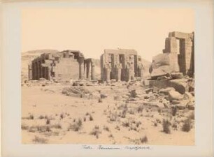 Ramesseum, Luxor (Theben-West): Ansicht