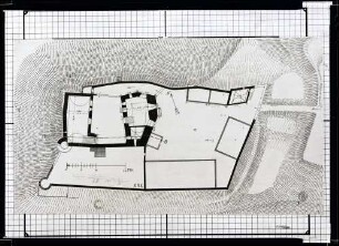 Plan LDA, 4405; Grundriss Burg