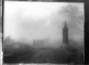 Prozession im Nebel