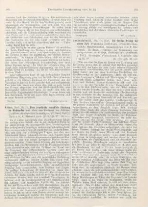 762-763 [Rezension] Hackenschmidt, Karl, Die Christus-Predigt für unsere Zeit