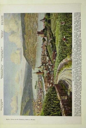 Der Rheingau. Rheindurchbruch bei Bingen