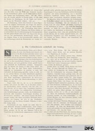 5. Die Goldschmiede außerhalb der Innung