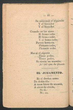 El juramento.