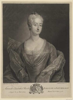 Bildnis der Antoinette Elisabeth de Borcke