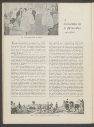 La sociabilidad en el Montevideo romántico