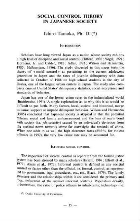 35-58, 2. Social Control Theory in Japanese Society