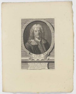 Bildnis des Prosper Jolyot de Crebillon