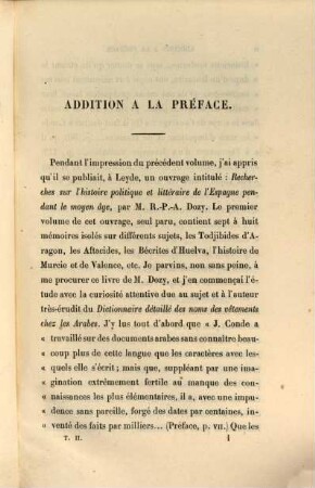 Histoire des Arabes et des Mores d'Espagne : traitant de la constitution du peuple Arabe-Espagnol, de sa civilisation, des ses moeurs et de son influence sur la civilisation moderne, 2