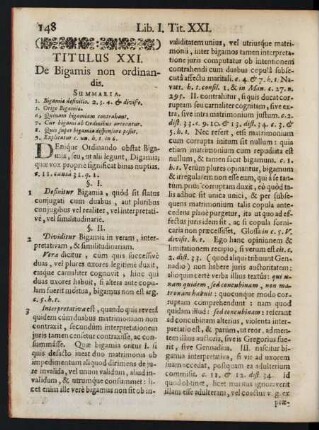 Titulus XXI. De Bigamis non ordinandis.